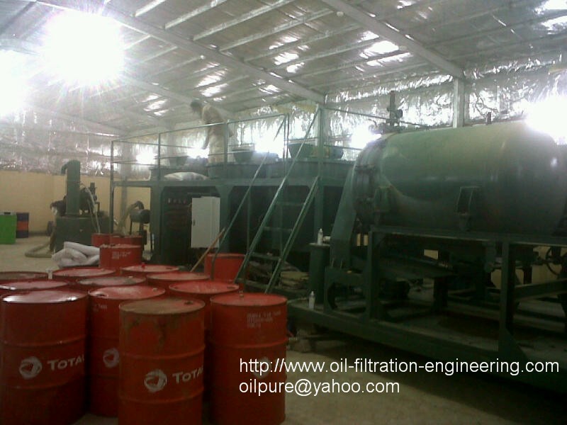 Model LYE-15000 Engine Oil Recycling System (Capacity: 15 tons/day)
