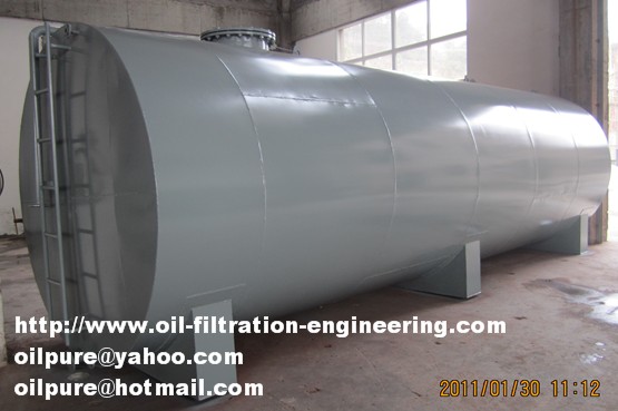 Oil Storage Tank > Oil Filtration System 